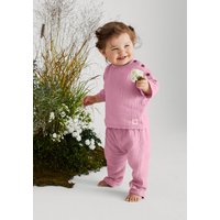 hessnatur Baby Musselin Shirt Relaxed aus Bio-Baumwolle - lila - Größe 98/104 von hessnatur