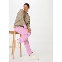 hessnatur Damen Sweat-Hose Relaxed aus Bio-Baumwolle - rosa - Größe 36 von hessnatur