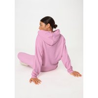 hessnatur Damen Sweatshirt Hoodie Relaxed aus Bio-Baumwolle - rosa - Größe 34 von hessnatur