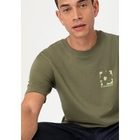hessnatur Herren Heavy Shirt Relaxed aus Bio-Baumwolle - grün - Größe M von hessnatur