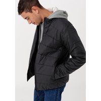 hessnatur Herren Jacke Nature Shell mit Lavalan® Wattierung - schwarz - Größe 52 von hessnatur