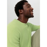 hessnatur Herren Pullover Regular aus Bio-Baumwolle - grün - Größe 50 von hessnatur