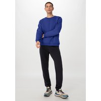 hessnatur Herren Sweater Relaxed aus Bio-Baumwolle - blau - Größe 48 von hessnatur