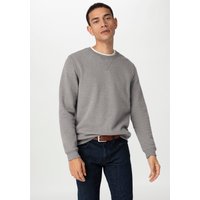 hessnatur Herren Sweater Relaxed aus Bio-Baumwolle - grau - Größe 50 von hessnatur