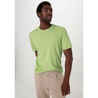hessnatur Herren T-Shirt Relaxed aus Bio-Baumwolle - grün - Größe S von hessnatur