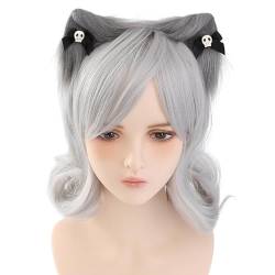 Cosplay-Katzenohr-Haarband mit Schleife, für Damen, Teenager, Stirnbänder für Film-Enthusiasten, Anime-Themen-Versammlungen, Haarband, Ohr-Stirnbänder, Erwachsenengröße, Ohr-Stirnbänder, von hgnxa