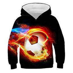 hhalibaba Herbst Kinder Raum Galaxy 3D Hoodies Feuer Fußball Bunte Farbe Druck Jungen Mädchen Sweatshirts Kinder Mode Pullover von hhalibaba
