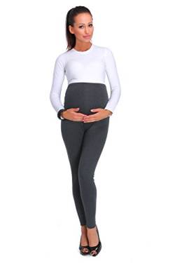 hi!mom Dicke Umstandsleggings für Damen, Gepolsterte Umstandsleggings für Frauen weiche Fleece-Linie, warme Baumwollleggings in voller Länge Fleece-Innenseite Schwangerschaftshose, Größe 34–48 EU von hi!mom