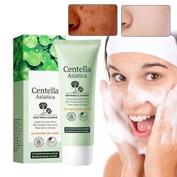 Feuchtigkeitsspendende Gesichtsreinigung - 3,5 oz sanfter Gesichtsreiniger | Duftfreier Centella Asiatica Oil Control Beruhigender Gesichtsreiniger für Frauen Higyee von higyee