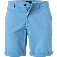 HILTL Herren Bermudashorts blau Baumwolle von hiltl