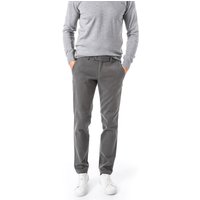 HILTL Herren Chino grau Baumwolle von hiltl