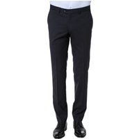 HILTL Herren Hose blau Schurwolle Slim Fit von hiltl