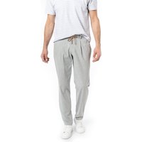 HILTL Herren Hose grau Baumwolle Slim Fit von hiltl