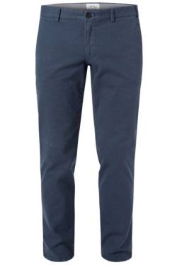 HILTL Slim Fit Chino blau, Einfarbig von hiltl