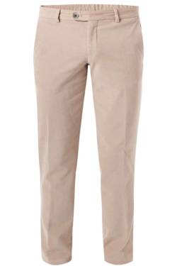 HILTL Slim Fit Chino braun, Einfarbig von hiltl