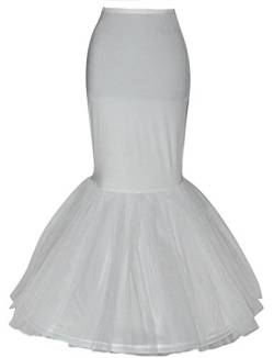 hochzeits-shop-hamburg HBH Brautmode Braut Reifrock Petticoat Meerjungfrauen Stil 2408-01DE von hochzeits-shop-hamburg