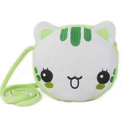 Tasche mädchen Handtasche mädchen Kleinkind Kindertasche für Mädchen Umhängetaschen für Mädchen Mädchen Handtasche Kinderhandtaschen für Mädchen Green cat von huahuajia