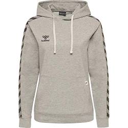 Hummel Damen Kapuzenpullover Move Classic 206923 Grey Melange S von hummel