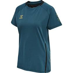 Hummel Hummel Sport & Leisure 211590 - hmlCIMA XK T-Shirt S/S Woman 7058 Blue C 7058 Blue Coral Gr. S von hummel