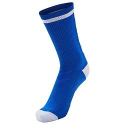 Hummel Sportsocken Elite Indoor Sock Low 204043 True Blue/White 46-48 von hummel