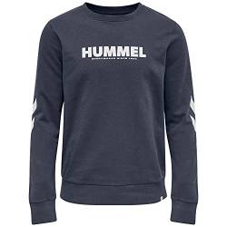 Hummel Unisex Pullover Legacy Sweatshirt 212571 Blue Nights XS von hummel
