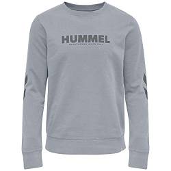 Hummel Unisex Pullover Legacy Sweatshirt 212571 Grey Melange M von hummel