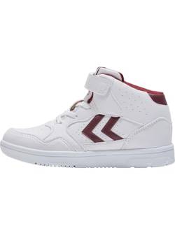 hummel Camden HIGH JR Sneaker, White/RED, 31 EU von hummel