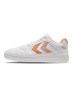 hummel Damen Sneaker St. Power Play WMNS 218557 White/Almost Apricot 38 von hummel