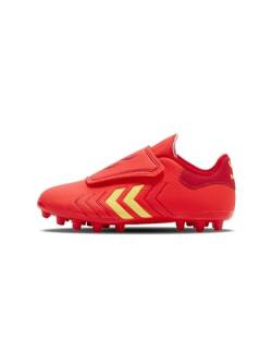 hummel Hattrick Mg Unisex Kinder Football Training Shoe Leicht Haute Red von hummel