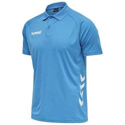 hummel Herren Poloshirt Promo 207448 Diva Blue L von hummel