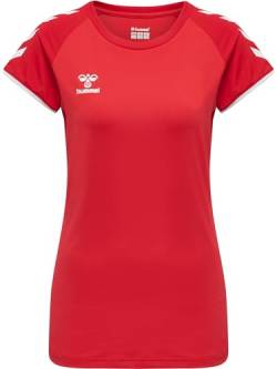 hummel Hmlcore Volley Stretch Tee Wo Damen Volleyball T-Shirt von hummel