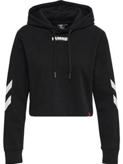 hummel Hmllegacy Cropped Hoodie Damen Athleisure von hummel