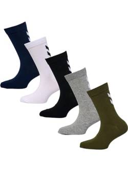 hummel Hmlmake My Day Sock 5-Pack Unisex Kinder Athleisure Lange Socken Standard 100 By Oeko-Tex® von hummel