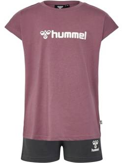 hummel Hmlnova Shorts Set Mädchen Athleisure Bio-Baumwolle von hummel