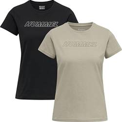hummel Hmlte Cali 2-Pack T-Shirt Damen Training von hummel