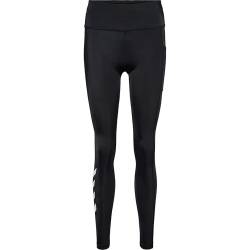 hummel Hmlte Tola High Waist Tights Damen Training Leggings Mit Beecool Technologie von hummel