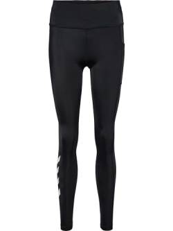 hummel Hmlte Tola High Waist Tights Damen Training Leggings Mit Beecool Technologie von hummel