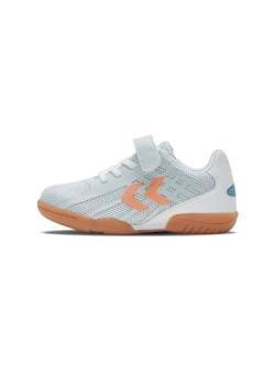 hummel Root Elite Vc Unisex Kinder Handball Indoor Shoe Illusion Blue von hummel