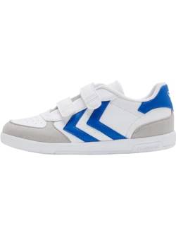 hummel Unisex Baby Victory Sneaker, White/Blue, 19 EU von hummel