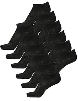 hummel Unisex Sneaker hmlSPORT Ancle Socken 12 Paar Schwarz 41-45 von hummel