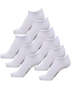 hummel Unisex Sneaker hmlSPORT Ancle Socken 6 Paar Weiß 41-45 von hummel