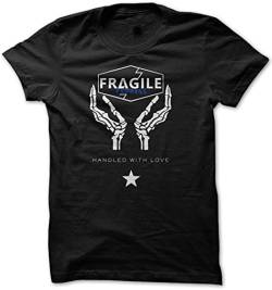 Men's Death Stranding Fragile Express Kojima Men's T-Shirt Black 3XL von huode
