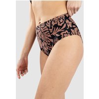 Hurley Bayside Hi Waist Bikini Bottom black von hurley