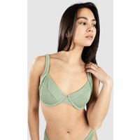 Hurley Ribbed Underwire Bikini Top loden frost von hurley