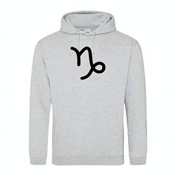 huuraa Unisex Hoodie Steinbock Sternzeichen Zeichen Pullover Vegan Größe XXL mit Tierkreiszeichen Symbol Geschenk Idee für Freunde und Familie von huuraa