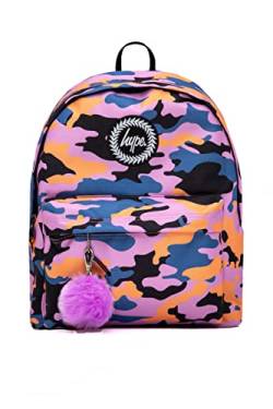 Hype Purple & Orange Camo Backpack von hype