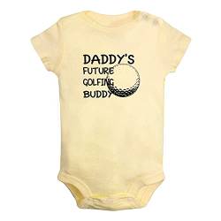iDzn Daddy's Future Golfing Buddy Lustige Strampler, neugeborene Baby bodys, Säugling Overalls, 0-24 Monate Kinder-Outfits, Kleinkind-Kleidung von iDzn
