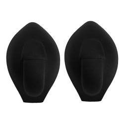 iEFiEL 1/2 Pcs Herren Penis Vergrößern Bulge Pouch Beutel Push up Pad 3D Einlage Schutz gegen Stoßen Abnehmbare Unterhose Slip Innen Pads Schoner Shapewear Badehose C Schwarz One Size von iEFiEL