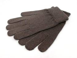 iMongol unverkennbare Handschuhe/Fäustlinge für Damen, 100 % reines Kaschmir, warme Wolle braun braun von iMongol