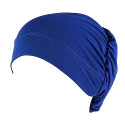 Tennis Griffband Neon Chemo-Hüte, Stirnband, muslimischer Turban-Schal, weicher, lässiger Haarbezug Schweißbänder Stirn Herren (H, One Size) von iOoppek